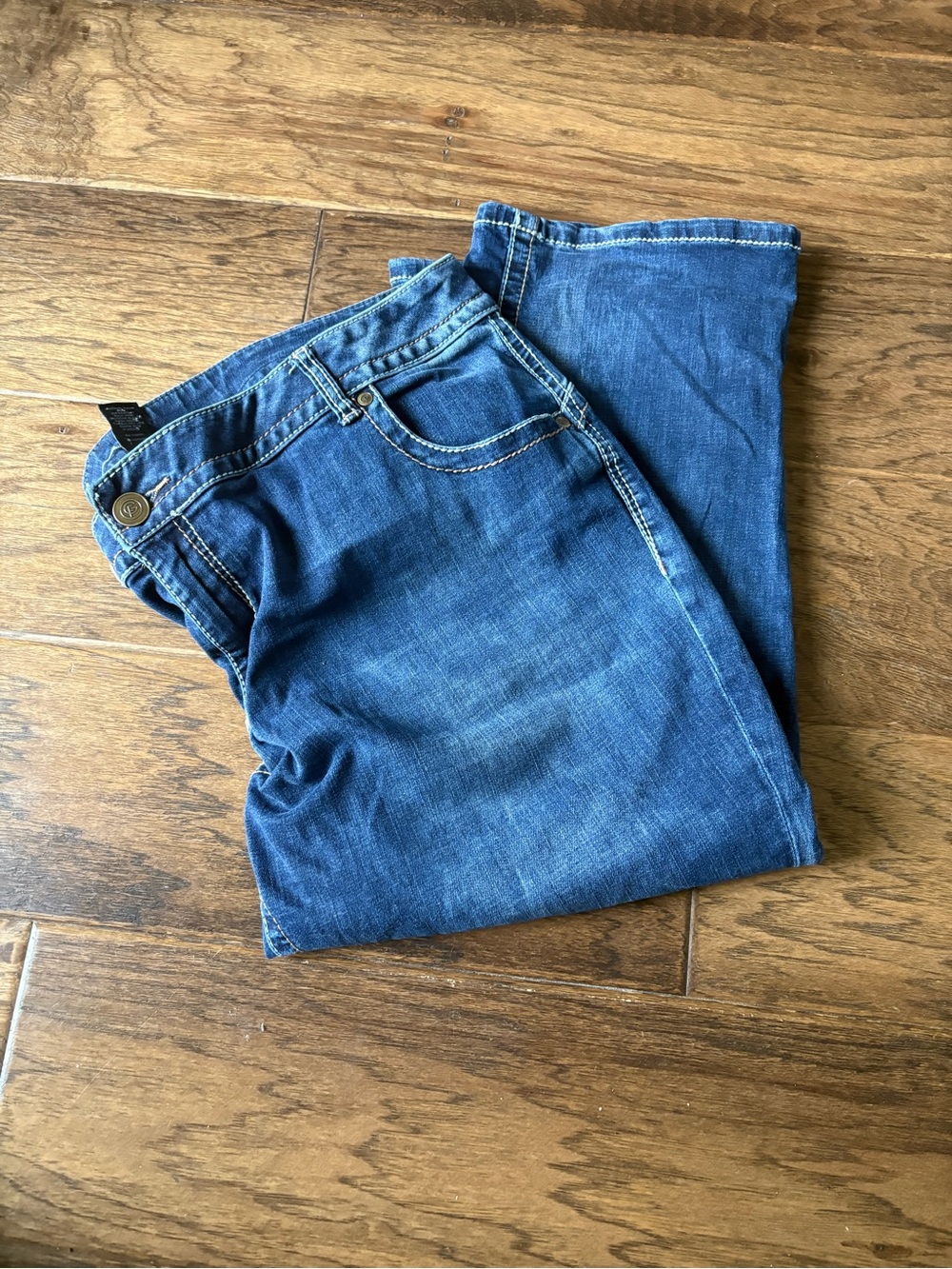 Lane Bryant Blue Capri Jeans